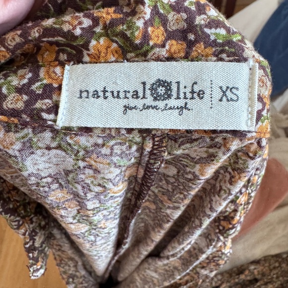 NATURAL LIFE Brown Floral Maxi Dress - Picture 5 of 5